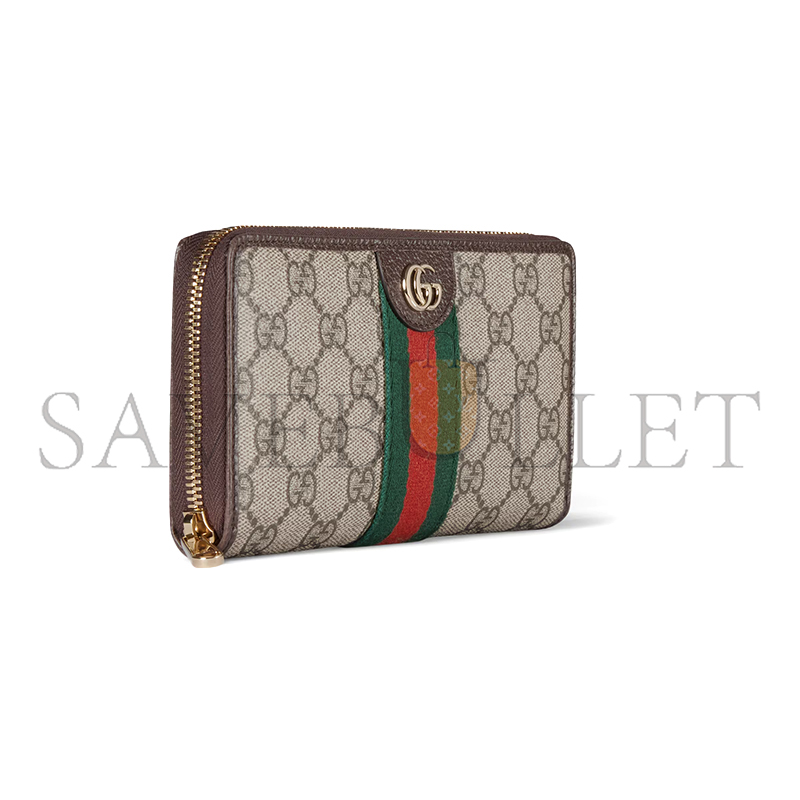 GUCCI OPHIDIA ZIP AROUND WALLET 838484 (20*15*5cm) GUCCI OPHIDIA ZIP AROUND WALLET 838484 (20*15*5cm)